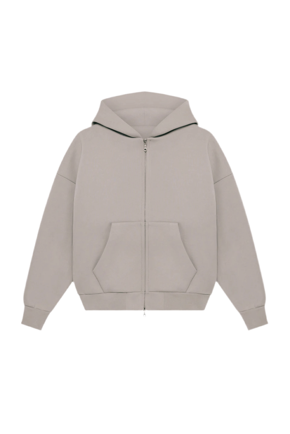 Dove Grey Zip-Up